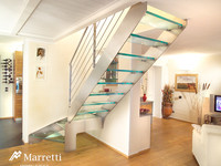 96 S/Steel with Stringers 01 Marretti Stairs Brisbane